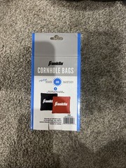 New Box Franklin Sports 4″ Replacement Cornhole Bean Bags 4-Red & 4 Blue Bags