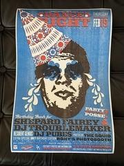 Andre the Giant Has a Posse OBEY Shepard Fairey Birthday Bash Poster 10.5×16.5