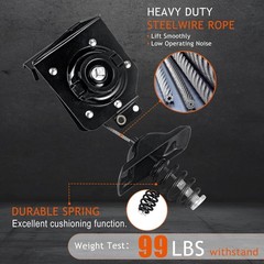 Spare Tire Winch Carrier Hoist Assembly 19992017 Chevy Silverado 1500 2500 3500