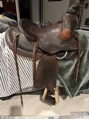 Vintage Apache Saddle