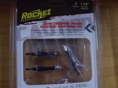 New Rocket Broadheads CROSSBOW SIPHON XB 100 GRAIN 3 BLADE 1.75 CUT