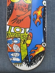 1995 NOS Vintage – Foundation Skateboard Deck – Steve Berra – Birdhouse Alien