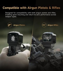 INFITAC ATP13 Compact Thermal Scope for Airsoft, Red Dot-Sized Thermal Sight …