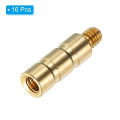50 Grain Archery Arrow Brass Insert 16 Packs for 244/ 6.2mm Carbon Arrows