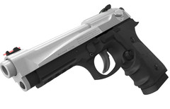 Crosman Mako .177 Cal Air Pistol CO2 Blowback BB Gun w/ 1500 BBs & 5 CO2 (CM9B)