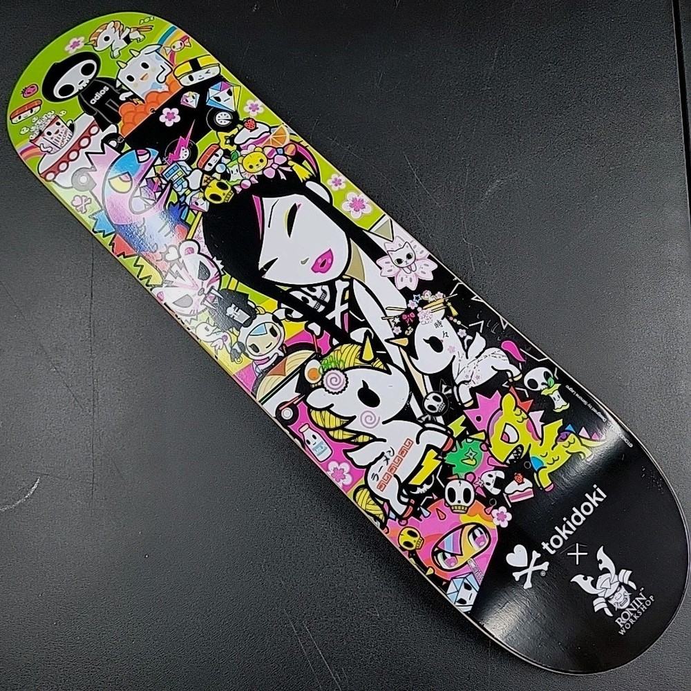 Tokidoki x Ronin Workshop SDCC 2018 Exclusive Skate Deck Skateboard 32/150 RARE!