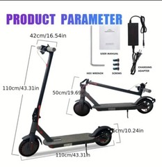 Scooter Eléctrica Yoloway De 500 W 36 V Para Adultos Y Jóvenes