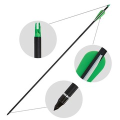 Archery Compound Bow 30-70lb RH Let off 75% & Carbon Arrows Set Hunting Shooting