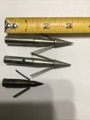 Bowfishing Arrow Point Broadheads Pack (3 Piece) 2 Sizes See Pics