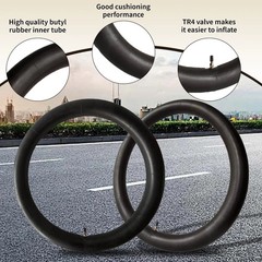 2.75/3.00-21” Heavy Inner Tube 80/100-21 (300/325-21) | 2-Pack for Dirt Bik