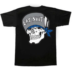 Dogtown Skateboards Suicidal Skates Eat Sh*t Black T-Shirt