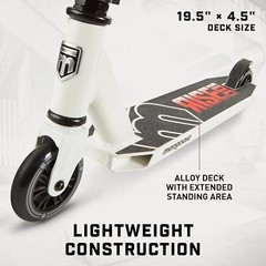 Mongoose Rise 100 Freestyle Stunt Scooter for Kids Teens Adults, New in Box!