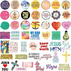 220 Pcs Inspirational Christian Bible Verse Stickers Jesus Faith Decals