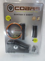 Cobra Archery Bantam 2 3-Pin Sight right or left hand .039″ Black C-617BLK