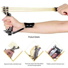 Heavy Duty Hunting Slingshot Wrist West Kit Fit Adult Boys Teens Outdoor Sports