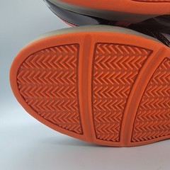 RARE Vintage Osiris NYC 83 Low Shoes Men’s 12 Black Orange Patent Y2K Chunky NEW