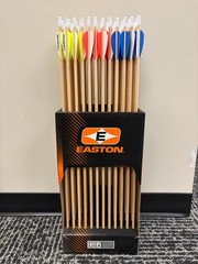 Easton 5/16″ Cedar 29″ Arrows 72ct 3 Bully Traditional Wood USA