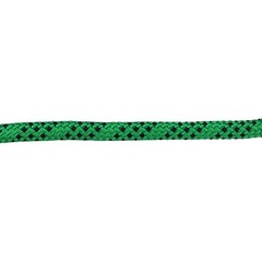 3/8 «x 100′ Black&Green Braided Polyester Arborist Rigging Rope Garden 3250lbs