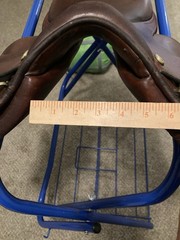 14” Ovation English Saddle, MW/W Youth Saddle
