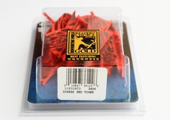 Bohning Blazer Vanes, Pack of 36, Red Tiger, 2″ (see photos: dark orange???) NEW