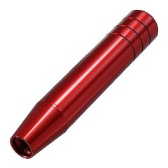 Red Aluminum Alloy Shift Knob with Long Shift Knob, Polished Metal Handle Stick