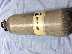 interspiro Air tank 2014 Hydro tested 2019 45 minutes (4500 psi)