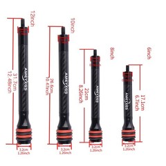 Archery Stabilizer Carbon Balance Bar Rod Damper Weight Compound Bow Shoot