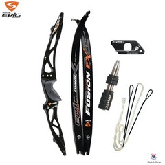 Epic Fusion MAX Riser & Wood Fiber Limbs Bow Set / Right Hand / Made in Korea