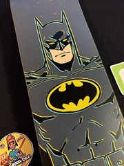SUPER RARE Batman Daewon Song Almost DC Comics Skateboard Deck Matte Grey Marvel