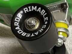 Rimable 22” Skateboard Light Green Mini Retro Penny Cruiser New Unused Condition