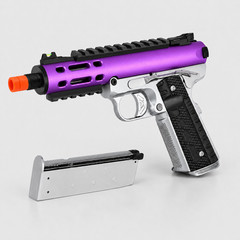 1911 Galaxy PL/SV Gas Blowback Airsoft Pistol Full Metal 16 Round 320-350 FPS