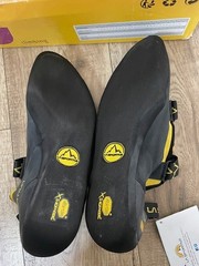 La Sportiva Miura VS Rock Climbing Shoes Men’s US 11.5 / EU 45, Yellow/Black