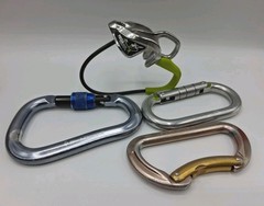 Edelrid Megajul Belay Device & Carabiners – Stubai, Black Diamond, Clog Wales