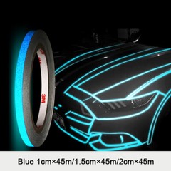Reflective Safety Pinstripe Tape Self Adhesive Sticker Strip Decal 4-Color 45M