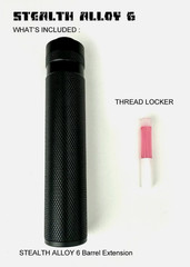 STEALTH ALLOY 6 Muzzle Brake for 1/2*28 GBB