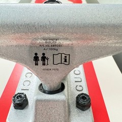 Finest Interior Rare GUCCI Gucci Skateboard Skateboard Good Condition Free