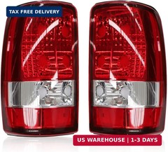 Tail Light W/O Bulbs Compatible with 2000-2006 Suburban 1500 2500 Tahoe Yukon Re