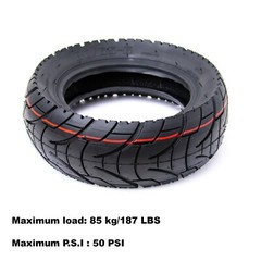 2 PCS 80/65-6 Tire & 2 InneTube 10×3 Varla Zero Vsett 10 Electric Scooter