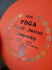 1996 PDGA World Championship Amateur Disc Probably Discraft Mold Unknown 169.2g