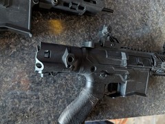 Valken ASL Series Polymer M4 Airsoft AEG TRG Black Gun Lot Working, Needs Parts