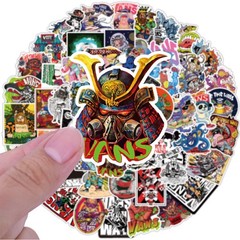 100PCS Stickers Bomb Vinyl Skateboard Guitar Luggage Pack Tide Brand Logo Decals