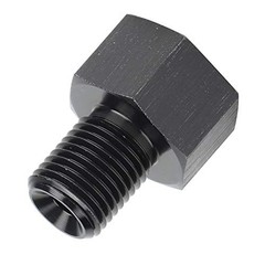 Oil Pressure Gauge Adapter, 1/8in NPT Female to M10x1.0 Male Reducer Oil