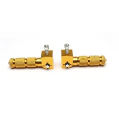 Universal M8 CNC Motorcycle Foot Pegs 90 Degree Aluminum Foldable Pegs for
