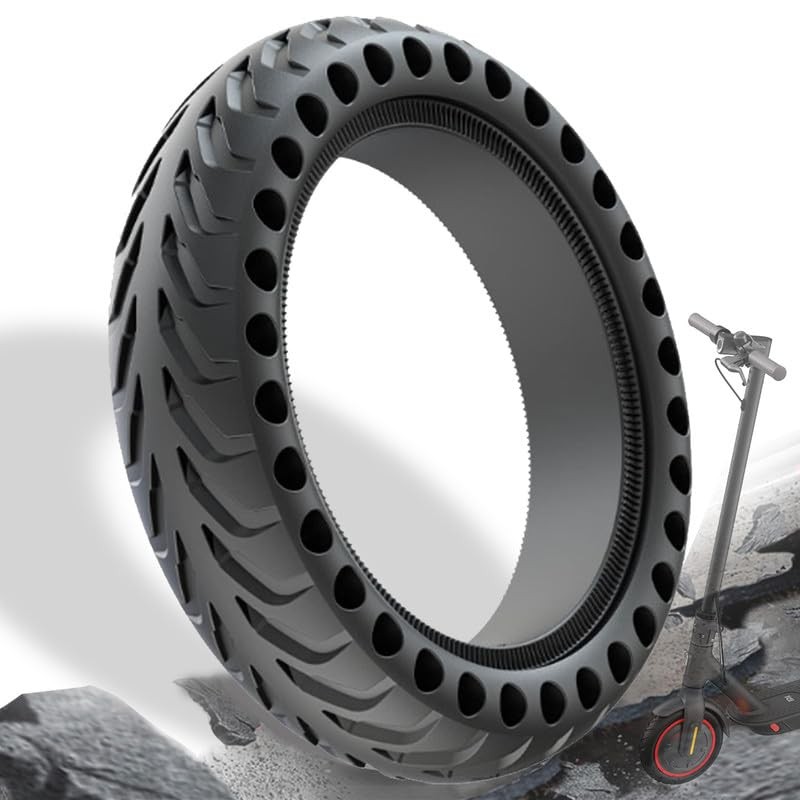 GLDYTIMES 8.5 Inch Scooter Tires, 8.5/1.37-6.1, honeycomb tires 1 pc