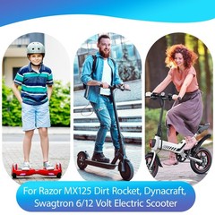 Electric Scooter Charger Port for Razor MX125 Dirt Rocket, Dynacraft, Swagtro…