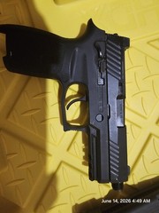 Sig Sauer Air P320 M18 Metal Slide, Polymer Body, Aftermarket Barrel, Extra Mag.