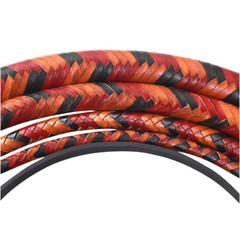 Kangaroo Double Belly Leather Bullwhip 04 Feet Long 16 Plaited Heavy Bull Whip