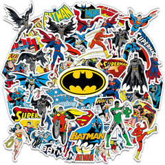 Superhero Stickers for Boys– 50PCS Cartoon Stickers for Kids, Teens, Adults – St