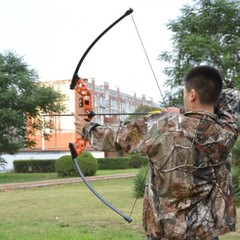60″ Straight Bow Set 30-40lbs Takedown Recurve Bow Archery Fishing Hunting Shoot