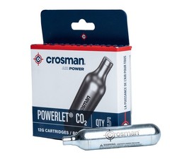 Crosman 5-Count CO2 Cartridges For Air Rifles And 5-count, standard